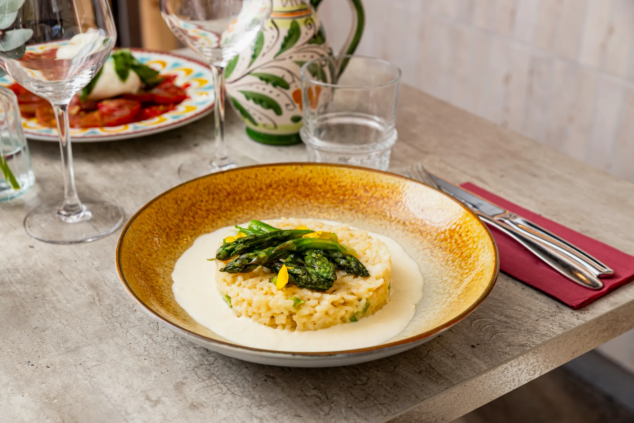 Risotto aux asperges vertes